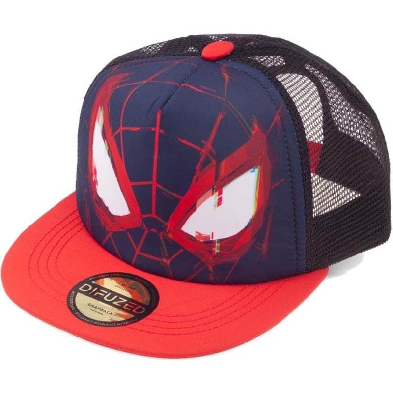 Difuzed Spider-Man Face Marvel Comics 