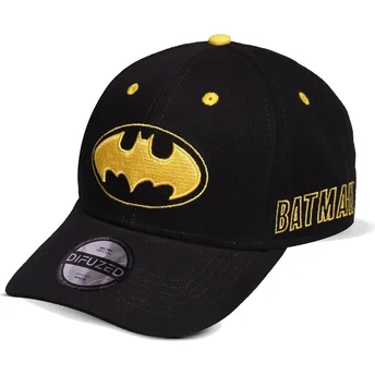 Gorra curva negra snapback Batman Core Logo DC Comics de Difuzed