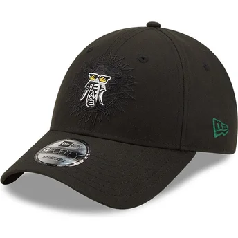 New Era Curved Brim 9FORTY Elemental Oakland Athletics MLB Black Snapback Cap