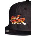 gorra-plana-negra-snapback-street-fighter-logo-de-difuzed