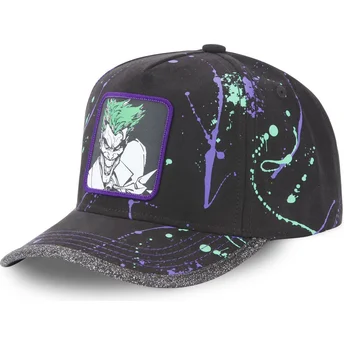 Gorra curva negra y violeta ajustable Joker TAG JOK DC Comics de Capslab