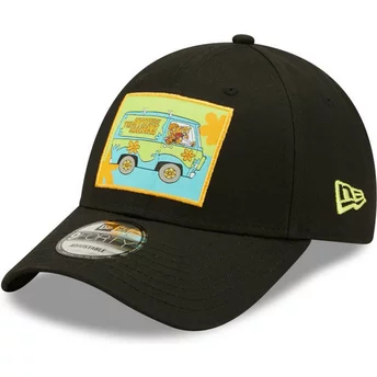 New Era Curved Brim 9FORTY The Mystery Machine Scooby-Doo Black Adjustable Cap