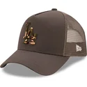 casquette-trucker-grise-a-frame-camo-infill-los-angeles-dodgers-mlb-new-era