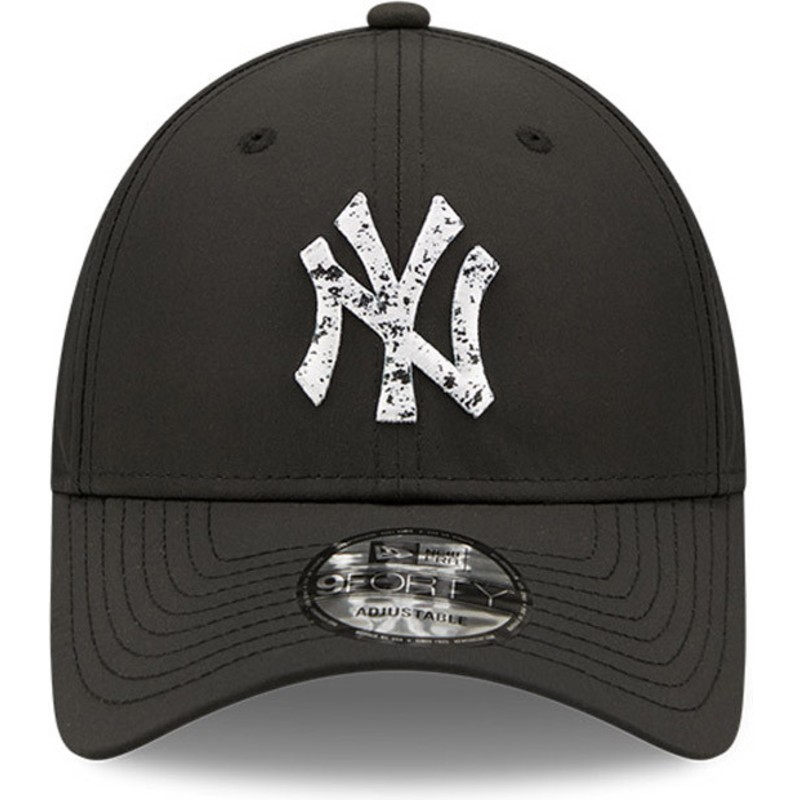 New Era Curved Brim 9FORTY Sports Clip New York Yankees MLB Black