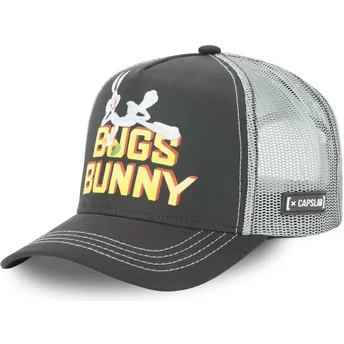 Capslab Bugs Bunny LOO5 BUN1 Looney Tunes Grey Trucker Hat