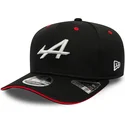 casquette-courbee-noire-snapback-9fifty-stretch-snap-alpine-formula-1-renault-new-era