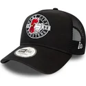 casquette-trucker-noire-a-frame-port-city-roosters-milb-new-era