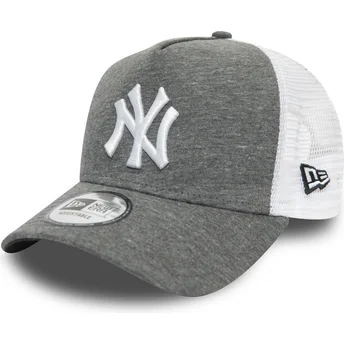 Καπέλο Trucker σκούρο γκρι και λευκό A Frame Jersey Essential των New York Yankees MLB από τη New Era