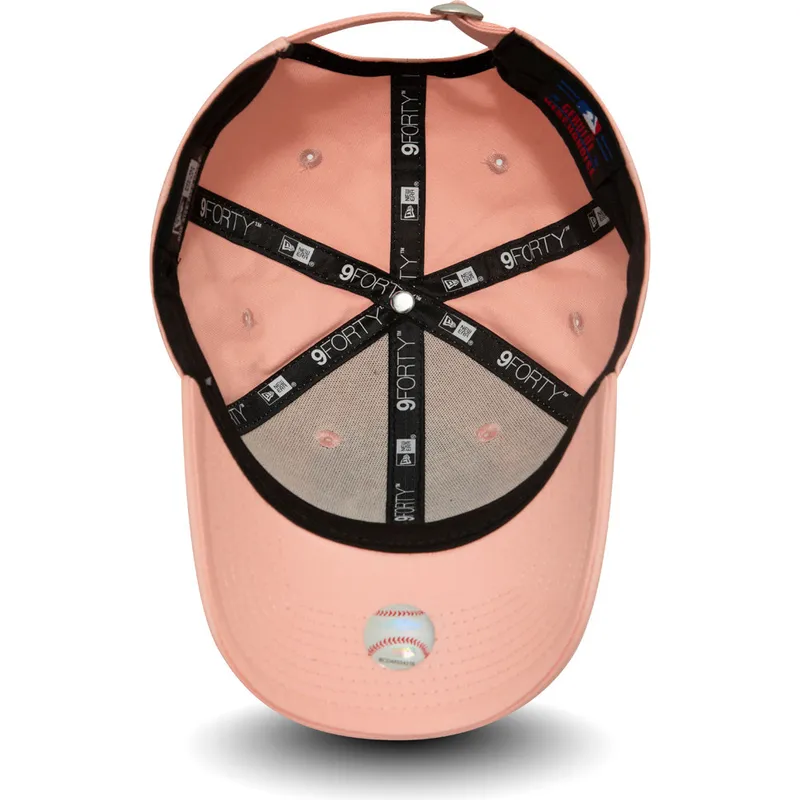 justerbar-rosa-bojd-keps-for-barn-9forty-league-essential-fran-new-york-yankees-mlb-av-new-era