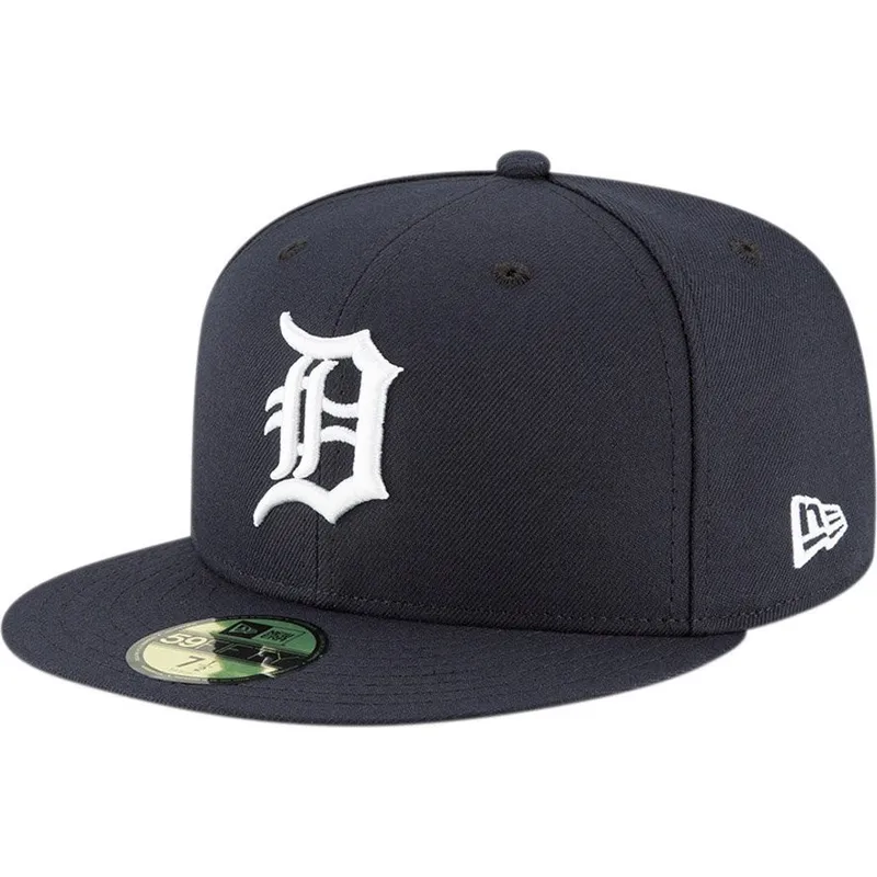 marinbla-platt-keps-justerad-59fifty-ac-perf-fran-detroit-tigers-mlb-av-new-era