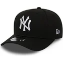 czarna-zakrzywiona-czapka-snapback-9fifty-stretch-snap-new-york-yankees-mlb-od-new-era