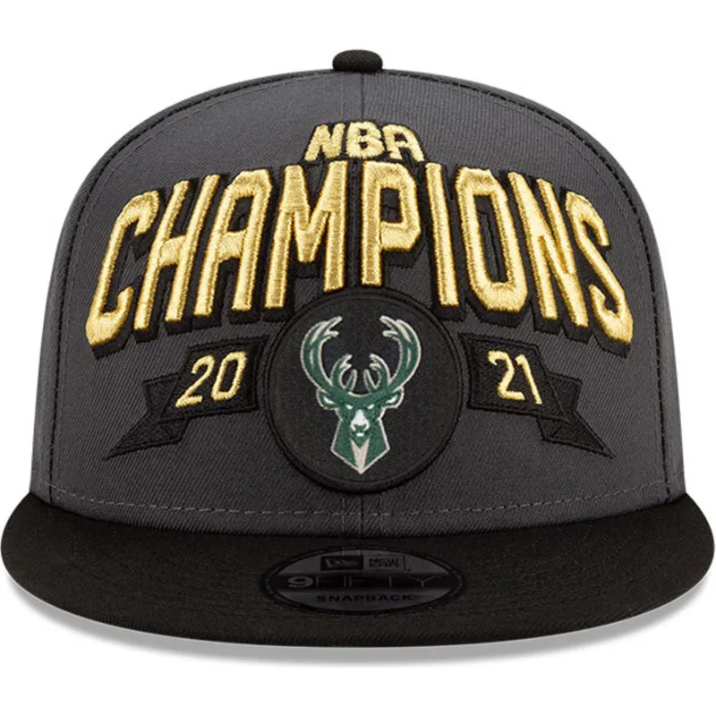 gorra-plana-gris-y-negra-snapback-9fifty-champions-de-milwaukee-bucks-nba-de-new-era