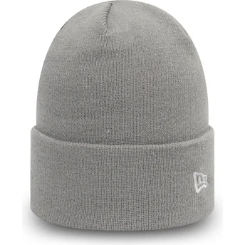 Gorro gris Essential Cuff de New Era