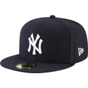 gorra-plana-azul-marino-ajustada-59fifty-ac-perf-de-new-york-yankees-mlb-de-new-era