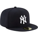 gorra-plana-azul-marino-ajustada-59fifty-ac-perf-de-new-york-yankees-mlb-de-new-era