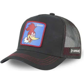 Capslab svart truckerkeps Pájaro Loco WOO2