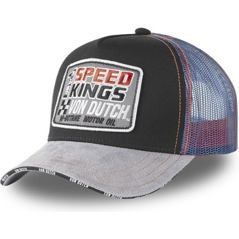 Von Dutch Speed Kings SPE Black, Blue and Grey Trucker Hat
