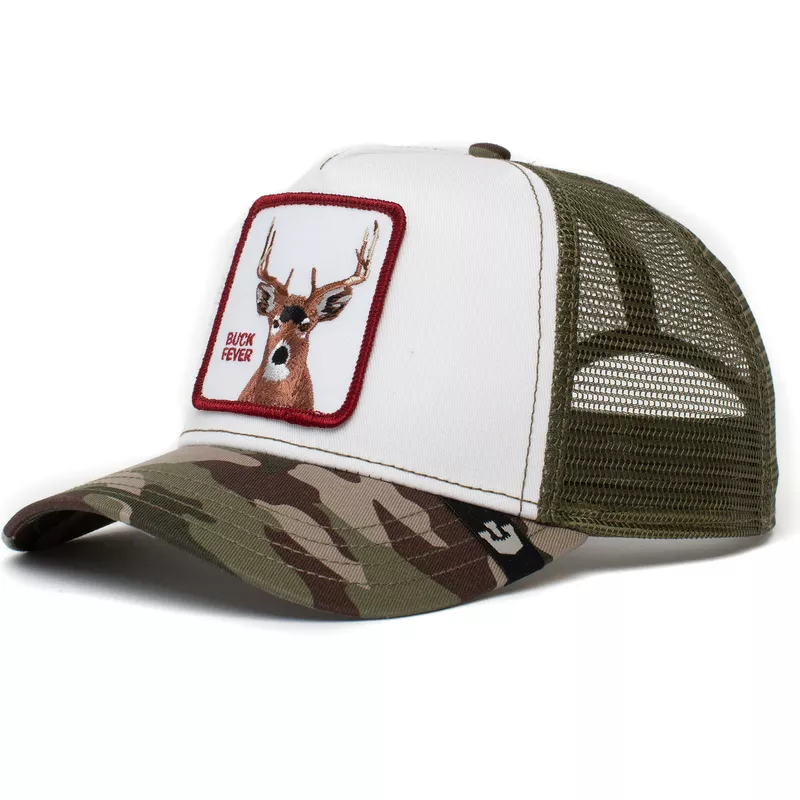 Goorin Bros. | Unisex The Buck Fever Trucker Hat, White, Size E6-000
