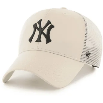 Czapka trucker beżowa MVP Branson New York Yankees MLB od 47 Brand