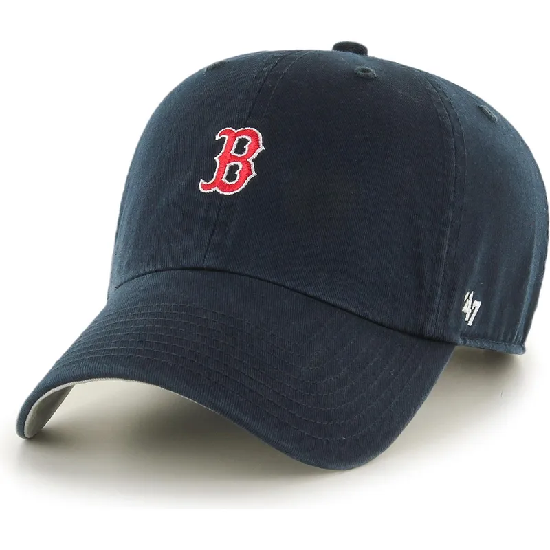granatowa-zakrzywiona-czapka-z-regulacja-clean-up-base-runner-boston-red-sox-mlb-od-47-brand
