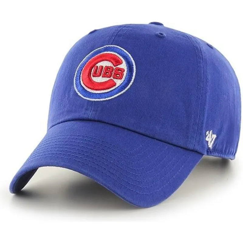 gorra-curva-azul-ajustable-clean-up-de-chicago-cubs-mlb-de-47-brand