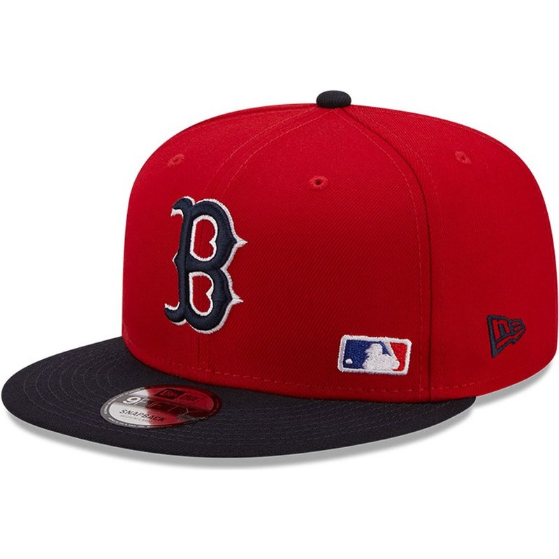 New Era Boston Red Sox Team 9FIFTY Snapback Cap Red/ Navy