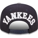 new-era-flat-brim-9fifty-team-arch-new-york-yankees-mlb-navy-blue-and-grey-snapback-cap