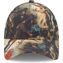 casquette-courbee-multicolore-ajustable-9forty-la-liberte-guidant-le-peuple-le-louvre-new-era