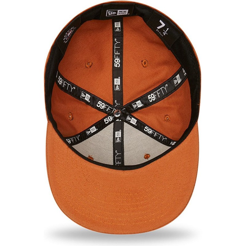 new-era-flat-brim-navy-blue-logo-59fifty-league-essential-los-angeles-dodgers-mlb-brown-fitted-cap
