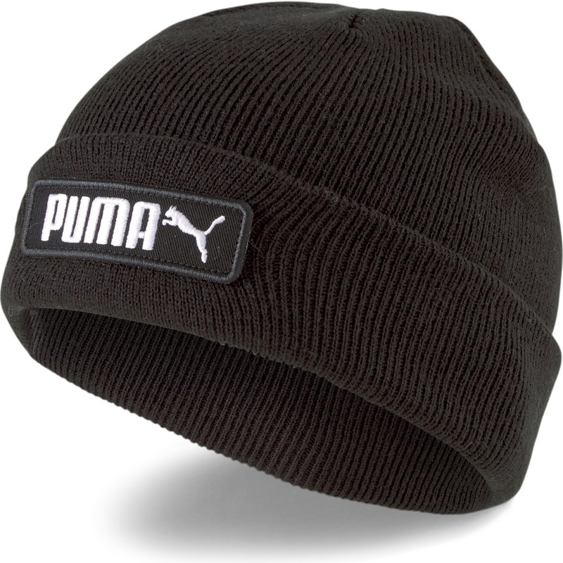 puma-youth-classic-cuff-black-beanie