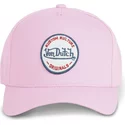 von-dutch-curved-brim-kustom-kulture-col-lpnk-pink-snapback-cap