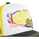 von-dutch-pat-yel-white-yellow-and-black-trucker-hat