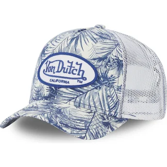 Καπέλο φορτηγατζή μπλε και άσπρο FLO B της Von Dutch
