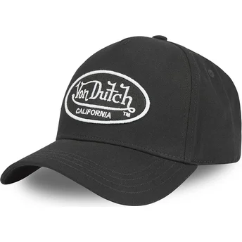 Gorra curva negra ajustable LOFB 6 de Von Dutch