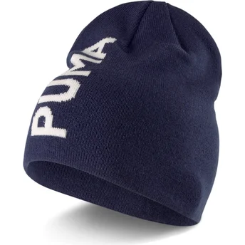 Gorro azul marino Essentials Classic Cuffless de Puma