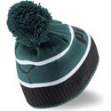 puma-green-and-black-beanie-with-pompom
