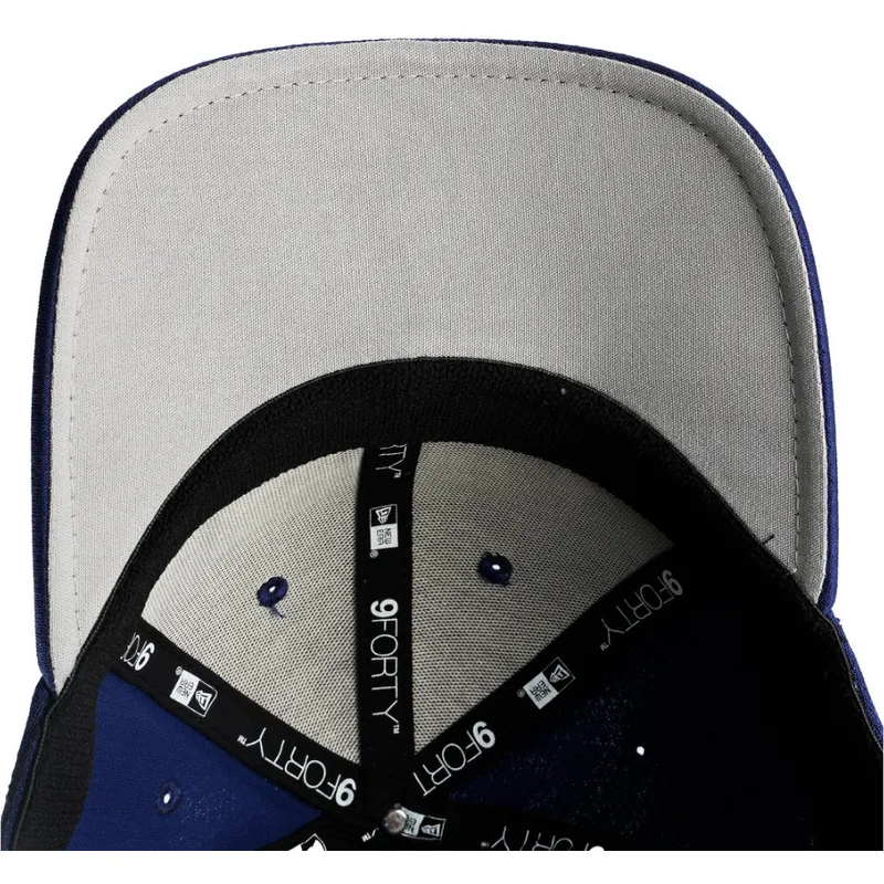 blaue-gebogene-snapback-cap-9forty-washed-pack-split-logo-der-los-angeles-dodgers-mlb-von-new-era