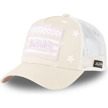 Ροζ καπέλο φορτηγατζή STAR LP της Von Dutch