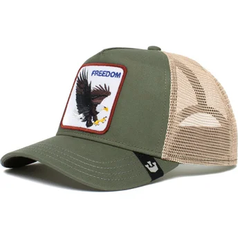 casquette-trucker-verte-aigle-freedom-goorin-bros