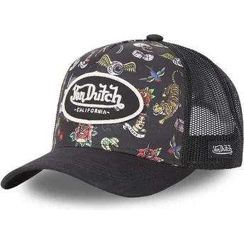 Καπέλο τράκερ μαύρο Tattoo TAT NR της Von Dutch
