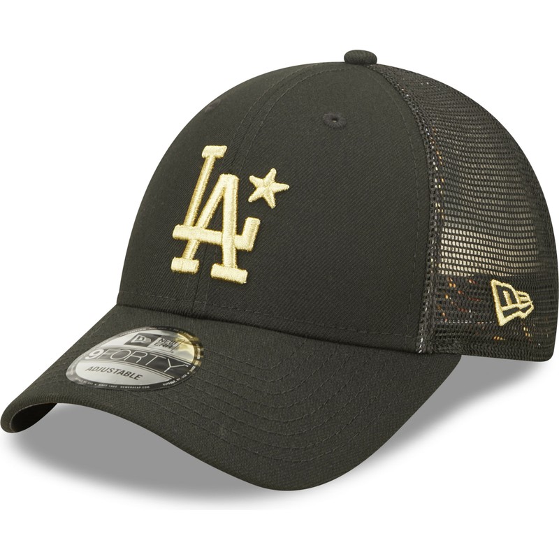 new-era-golden-logo-9forty-all-star-game-los-angeles-dodgers-mlb-black-trucker-hat