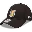 gorra-curva-negra-ajustable-9forty-patch-spring-le-louvre-de-new-era