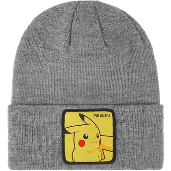 Bonnet gris Pikachu BON PIK2 Pokémon Capslab