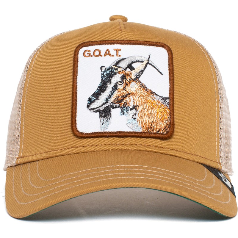Goorin Bros. The GOAT The Farm Brown Trucker Hat Caphunters.ca