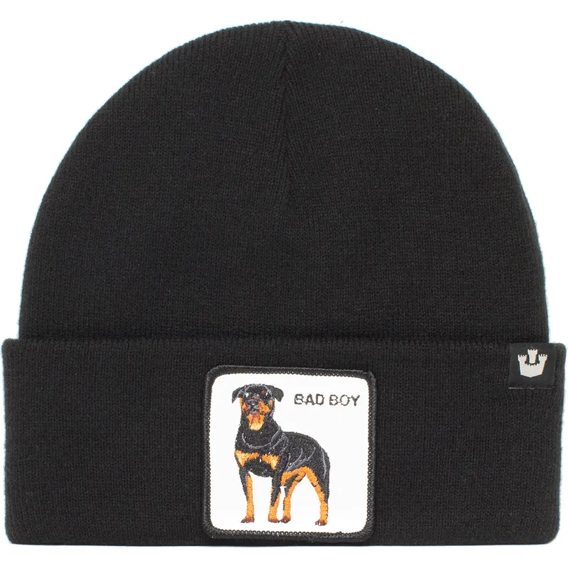 gorro-negro-perro-rottweiler-bad-boy-naughty-hawty-the-farm-de-goorin-bros