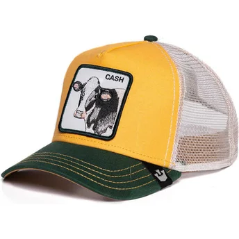 gorra-trucker-amarilla-blanca-y-verde-vaca-the-cash-cow-the-farm-de-goorin-bros