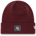 gorro-granate-team-cuff-de-new-york-yankees-mlb-de-new-era