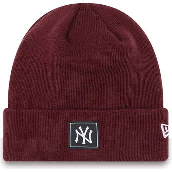 Gorro granate Team Cuff de New York Yankees MLB de New Era