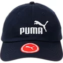puma-curved-brim-youth-essentials-navy-blue-adjustable-cap