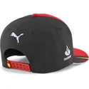 rod-och-svart-kurvad-snapbackkeps-sf-carlos-sainz-fran-ferrari-formula-1-av-puma